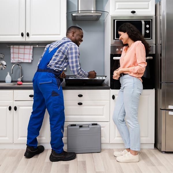 can you provide an estimate for cooktop repair before beginning any work in Ellinger TX